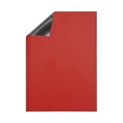 Dry Erase Board, A4 1 Pack Fridge Calendar Board Magnets Whiteboard, Red