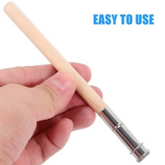 10Pcs Wooden Pencil Extenders for Drawing Sketch Colored Pencil Holder