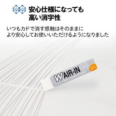 PLUS Eraser Double Air Inn Motto Anshin Mark Sheet White 16g 10 pieces ER-060WN