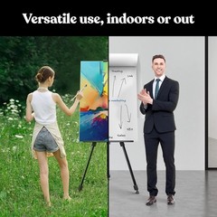 Portable Artist Easel Stand for Painting – Adjustable Height Painting Easel w…
