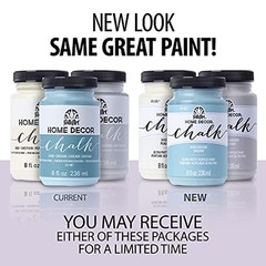 FolkArt 36022 Home Decor Chalk Furniture & Craft Paint in Assorted Colors, 8