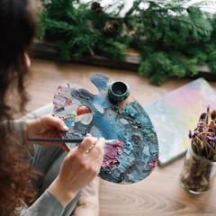 Complete Artist Paint Brush Set – 24 High-Quality Tools for Every Technique