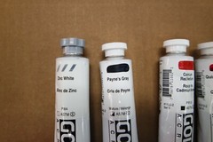 GOLDEN ACRYLICS 5 PACK 2 FL OZ ACRYLIC PAINT NEW