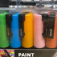Uni Posca Paint Marker Pens Medium Bullet Tip Metallic Colours PC-5M (Set of 8)