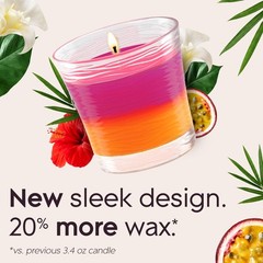 Glade 1-Wick 2in1 Scented Candle Jar, 6.25 inches (W) x 4.8 (H), Pink