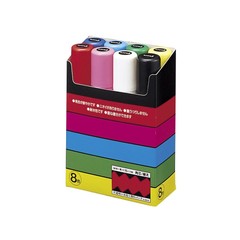 Mitsubishi Pencil Water-based Pen Posca Extra Thick Square Core 8color PC17K8C