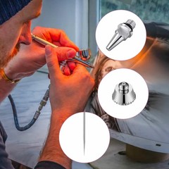 0.2/0.3/0.5mm Airbrush Nozzle Needle Set for Airbrushes Spray Gun Accessories