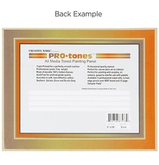 Paramount Pro-Tones All-Media Toned Canvas Panels 3-Pack – Triple-Primed 100% Co