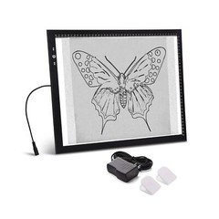 HSK A3 Artist tracing Light Box Copy Table, 12V1A Adapter Power Dimmerable 60…