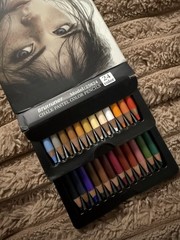 Brutfuner Chalk-Pastel Colour Pencils – 24 Colour Set