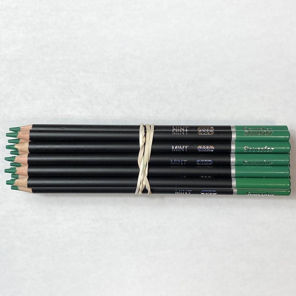 (20) MINT 089 – Soucolor Colored Pencils – 4.0 mm Soft Core