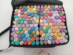Ohuhu | Oahu 160 Colors Dual Tips | Alcohol Art Markers | Fine & Chisel