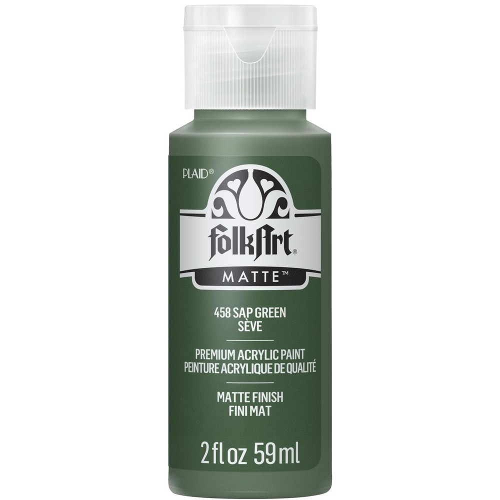 Acrylic Paint in Assorted Colors (2 oz), 458, Sap Green
