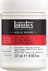 Professional Acrylic Gloss Gel Medium – (16oz) Liquitex for Artists and Crafters
