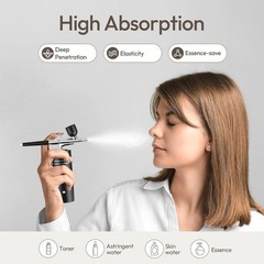 Kit with Compressor 30PSI Portable Gun Rechargeable Handheld Cordless Air Bru…