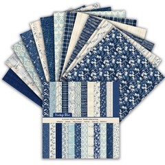Scrapbook Paper 6×6 Inch 24 Sheets Double Sided Patterned Floral Card Making DIY