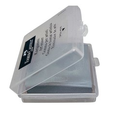 Faber-Castell Kneadable Eraser for Artists in Storage Case – One Size, Grey 6pk