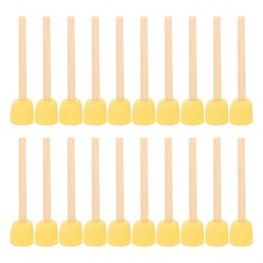 20 Pcs Children’s Paintbrush Brushes Small Art Painting Sponges for Crafts