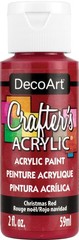 Crafter’s Acrylic All-Purpose Paint 2oz Christmas Red
