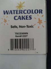 TBC 36 Colors Watercolor Cakes Paint Set, Portable, Brand New non toxic