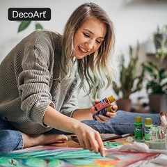 Richly Pigmented Americana Acrylics Set – 9 Bottles of Pastel Craft Paint