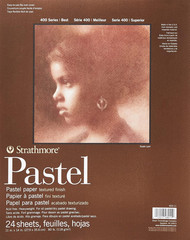 400 Series Pastel Pad, Assorted Colors, 11″X14″ Glue Bound, 24 Sheets