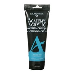 Academy Acrylic Paint Turquoise Green C309P200 Plastic Tube 200ml/6.8 Oz