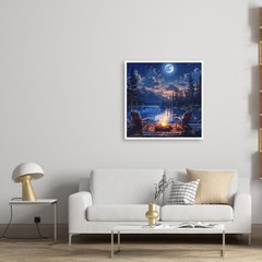 Diamond Painting Kits for Adults, Moon Diamond Art Painting Kits for Adults Beg