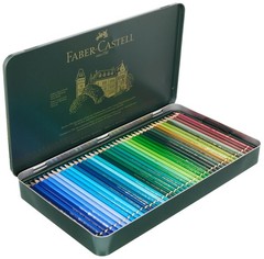 Polychromos Artists’ Color Pencils – Tin of 120 Colors – Premium Quality Arti…