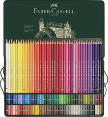 Polychromos Artists’ Color Pencils – Tin of 120 Colors – Premium Quality Arti…