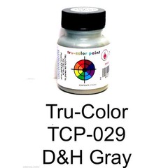 Tru-Color Paint TCP029 1 oz Delaware & Hudson Paint Bottle Gray
