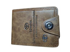 @ Assorted Design & Colour Leather Card & Money Wallet For Men D049