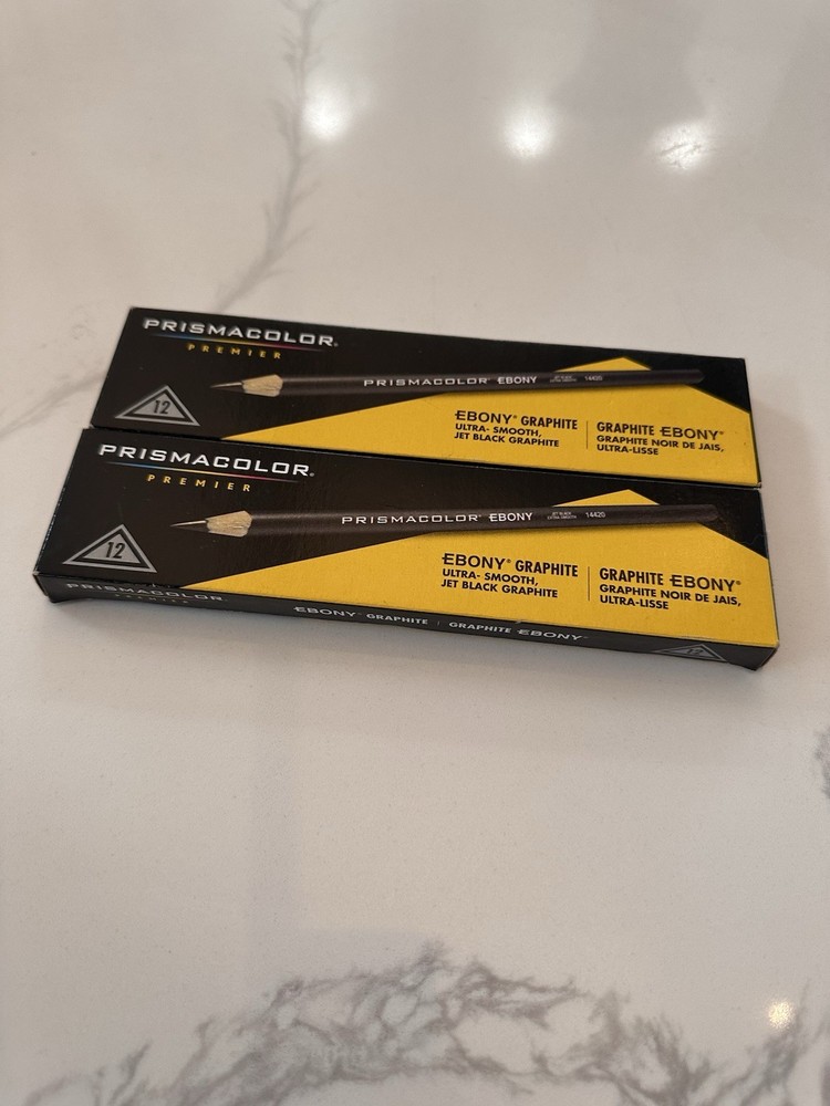 Prismacolor Graphite Pencils. One Full Box Of 12 And One Box Of 8.
