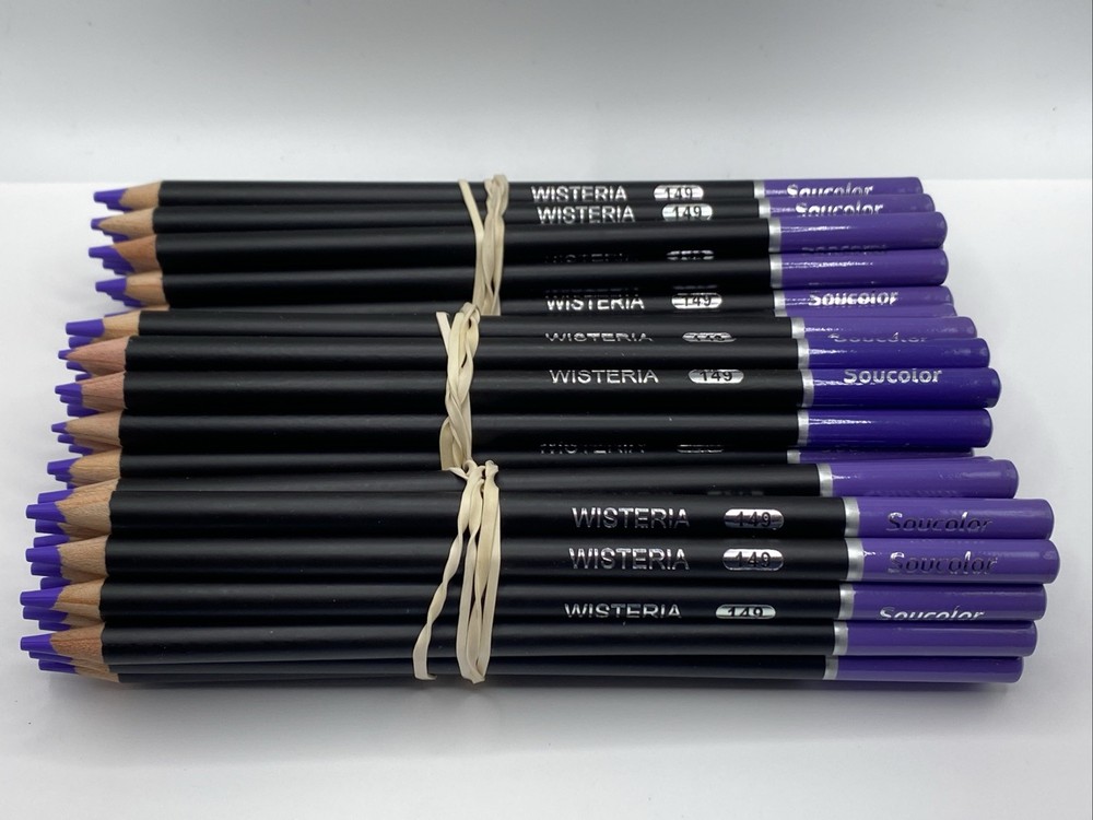 (60) WISTERIA 149 – Soucolor Colored Pencils – 4.0 mm Soft Core