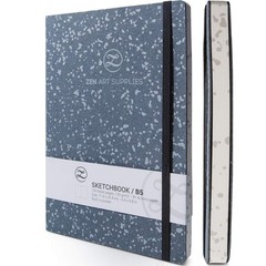 B5 Large Art Sketchbook for Drawing 120GSM – Softcover Travel/Home Notebook j…