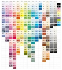 Copic Sketch .Too Basic 12 Color Set A Alcohol Ink Markers [New] Made in Japan