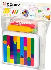 Sakura Crepas Coupy Markers, Candy Color, with Tin Case