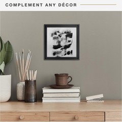 MCS Canvas Float Frames 12×12 Frame, Black Square for Finished Canvases, Vert…