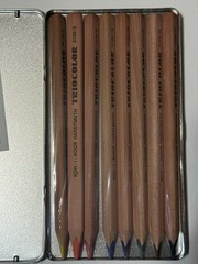 Chartpak Triocolor Drawing Colored Pencils KOH-I-NOOR Set Of 12 Hardtmuth
