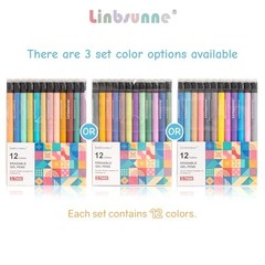 Erasable Gel Pens 0.7mm Medium Point Smooth Writing 12 Assorted A-12 colors