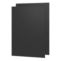 KAITELA ABS Plastic Sheet 18″ x 24″ x 0.060″ Black Thermoplastic Board 2 Pack
