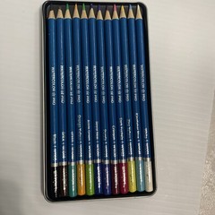 KINGART® PRO Watercolor Pencils, Set of 12 Unique Colors
