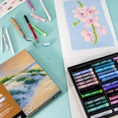 Extra Soft 39-Pc Oil Pastels in Natural Hues – Perfect for Blending & Coloring