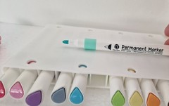 2 Pack Set Decotime: 10x Metallic Markers & 12xPermanent Markers (22 in total)