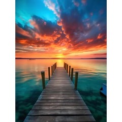Sunset Diamond Painting for Adults,Diamond Art Painting for 12x16inch Beach