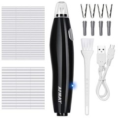 Electric Eraser for Artists, AFMAT Rechargeable Electric Eraser Kit,140 Refil…