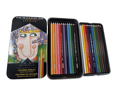 NOS 2009 24Ct PRISMACOLOR Premier Blendable Colored Pencils Pre-sharpened