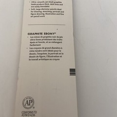 PRISMACOLOR Premier Graphite Ebony Jet Black Ultra Smooth 14425 2 Count Pencils