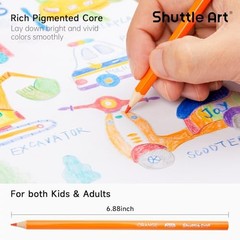 PCS Colored Pencils Bulk, 12 Assorted Colors, Pack of 30, Break-resistant, 360