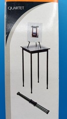 Black Portable Easel Quartet Tabletop Adjustable Easel 13″ Model 28E